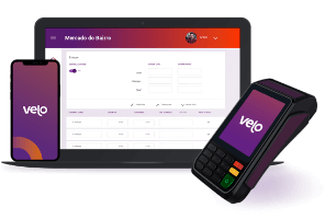 Sistema com notas, produtos, estoque pelo celular, tablet ou computador